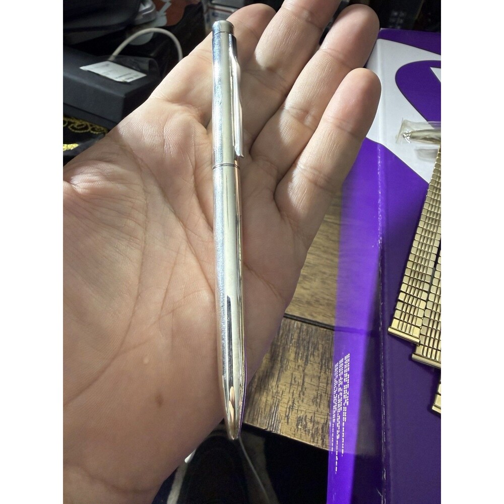 Rare One Of A Kind Vintage Tiffany & Co Sterling Silver 925 Dual Ink Pen Hadley - Picture 6 of 7